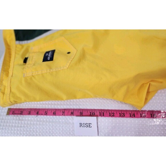 Old Navy Mens XXL Yellow & Green Swim Trunks Summer Boardshorts Vacation Resort - Picture 13 of 15